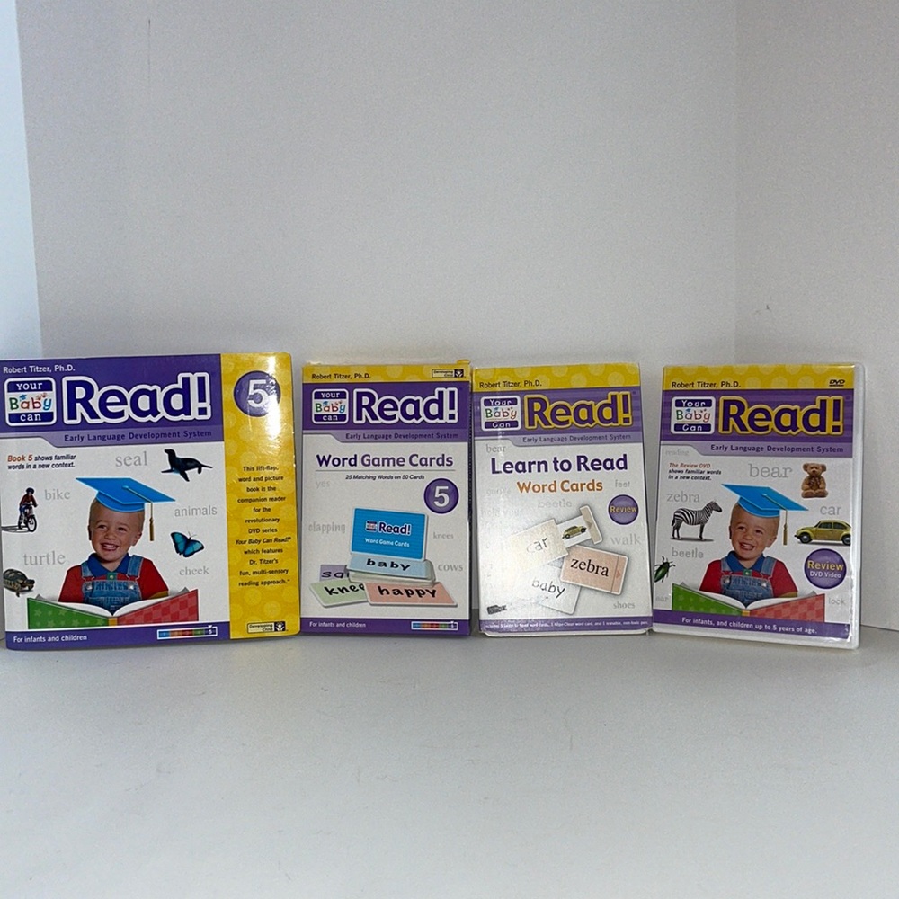 Your Baby Can Read Early Language Development Volume 5, DVD Video and Word Cards